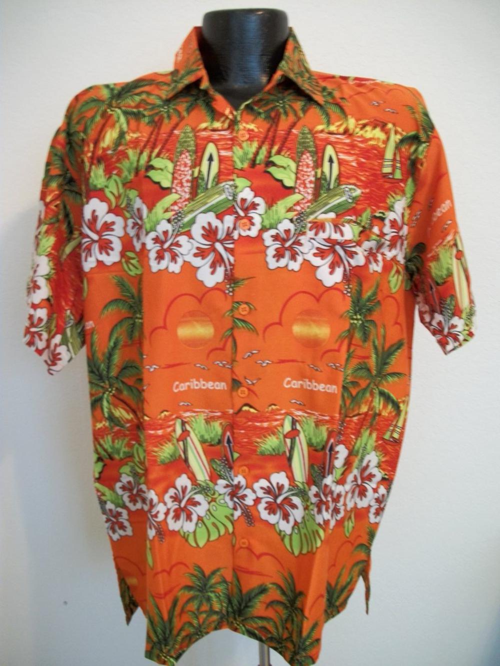 Caribbean Cool Wear Mens Rima Tropical Shirts From St. Martin - Boats ...