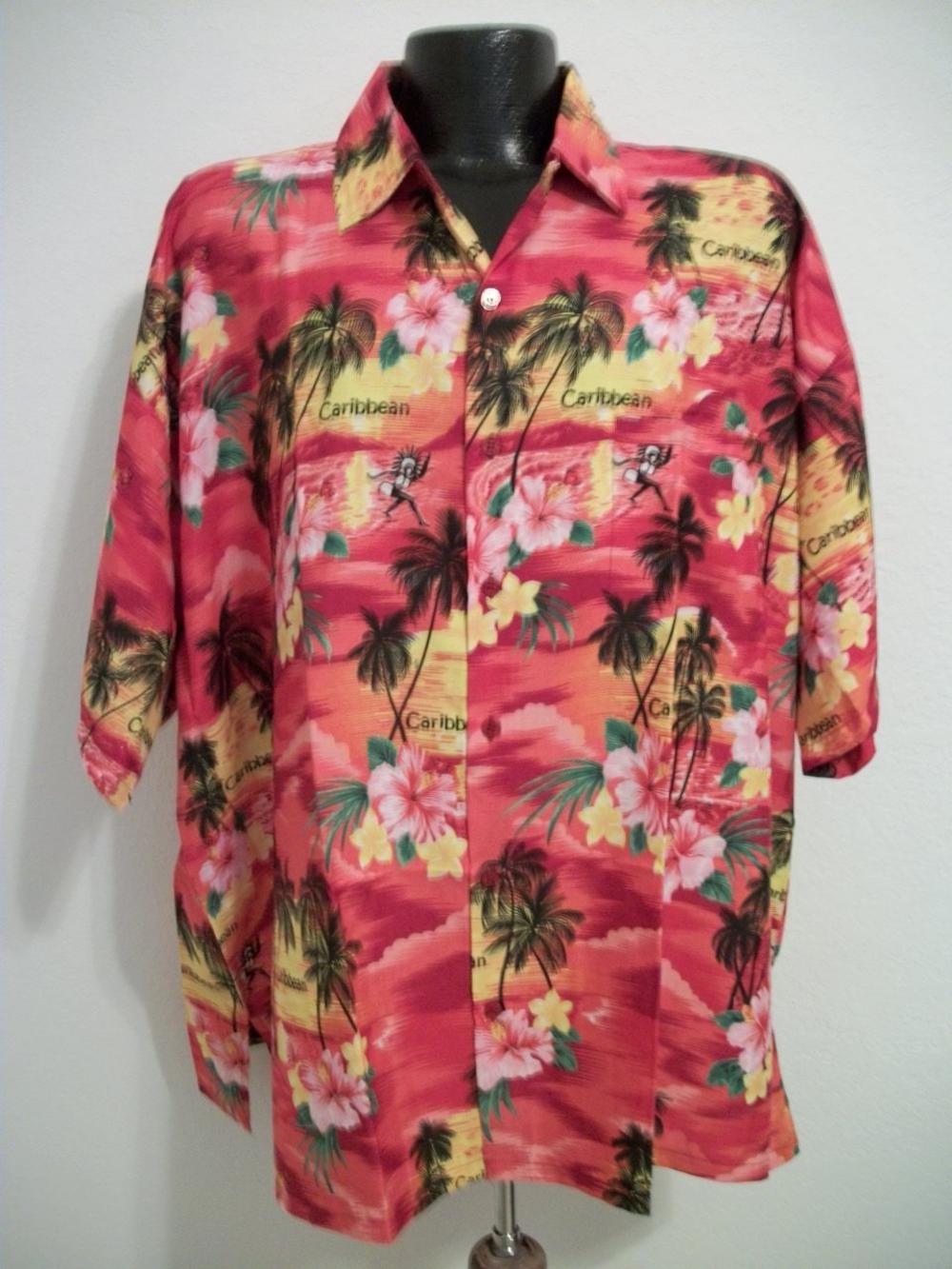 Caribbean Cool Wear Mens Rima Tropical Shirts From St. Martin - Island ...