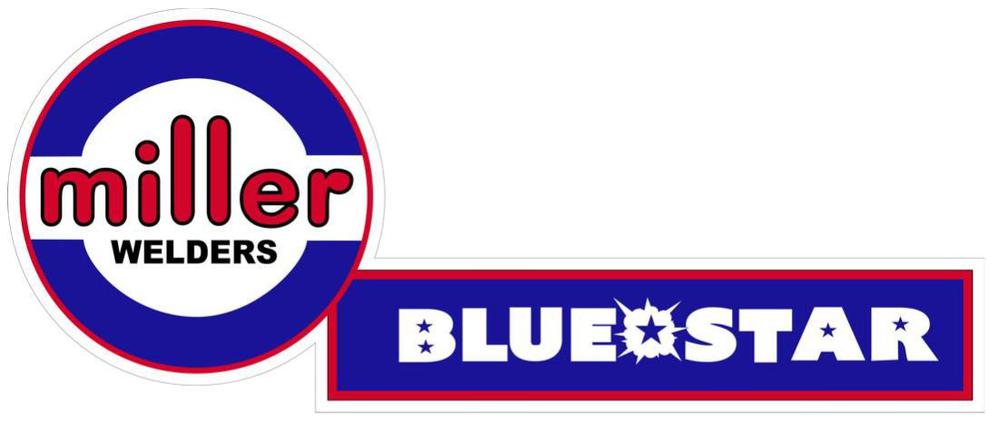 Miller Electric Arc Welders Bluestar 2E,3-Piece  Control Plate & Decals 