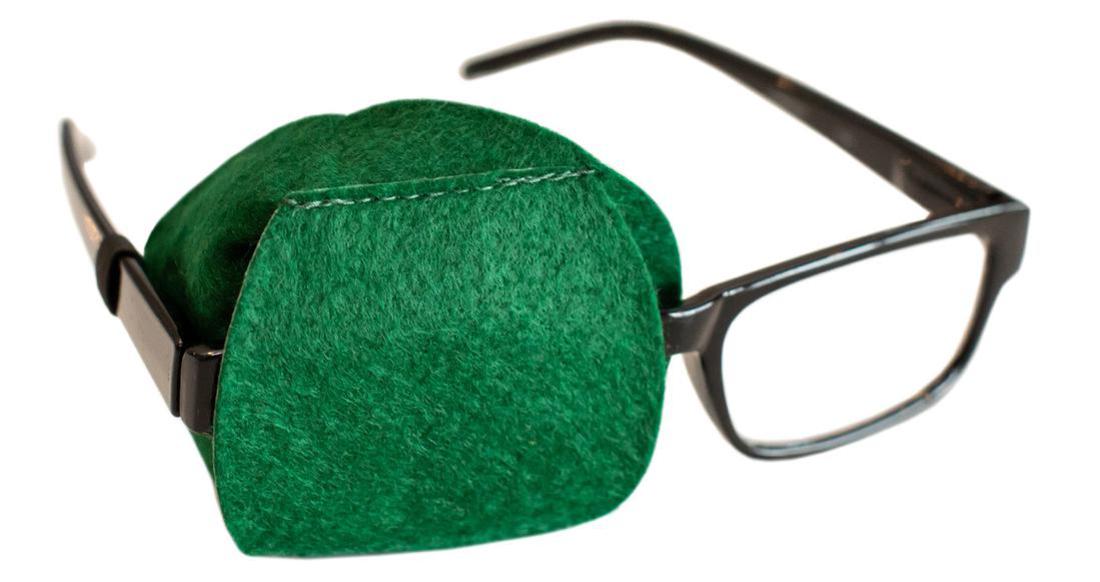 Eye Patches By Patch Pals Green Eye Patch For Glasses Green Eye