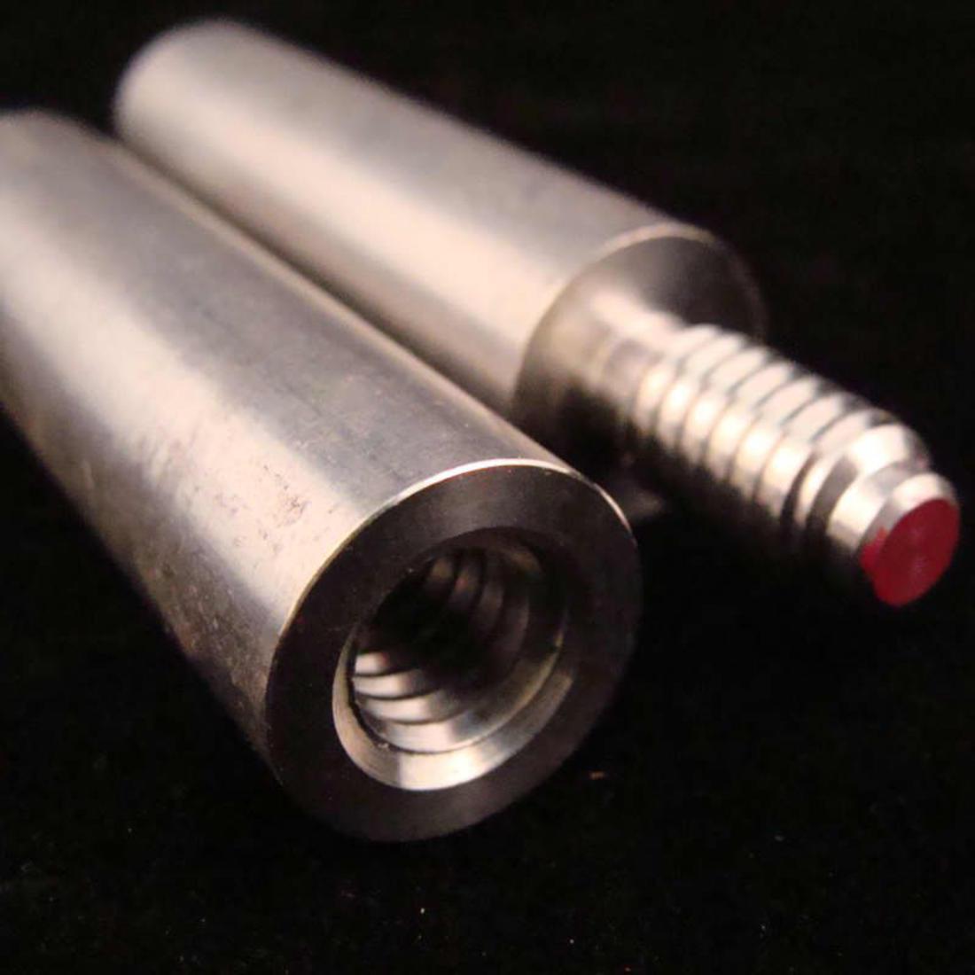 BLUDWORTH Maintenance Lathe Driver Pin Male & Female Ends For Pool Cue Repair