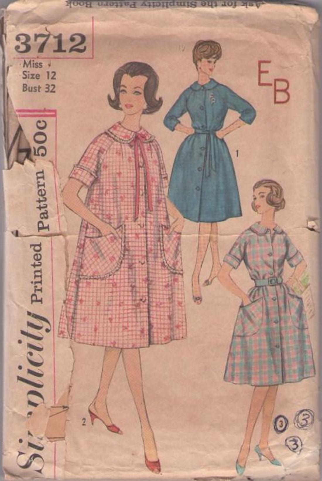 60s house dress best sale