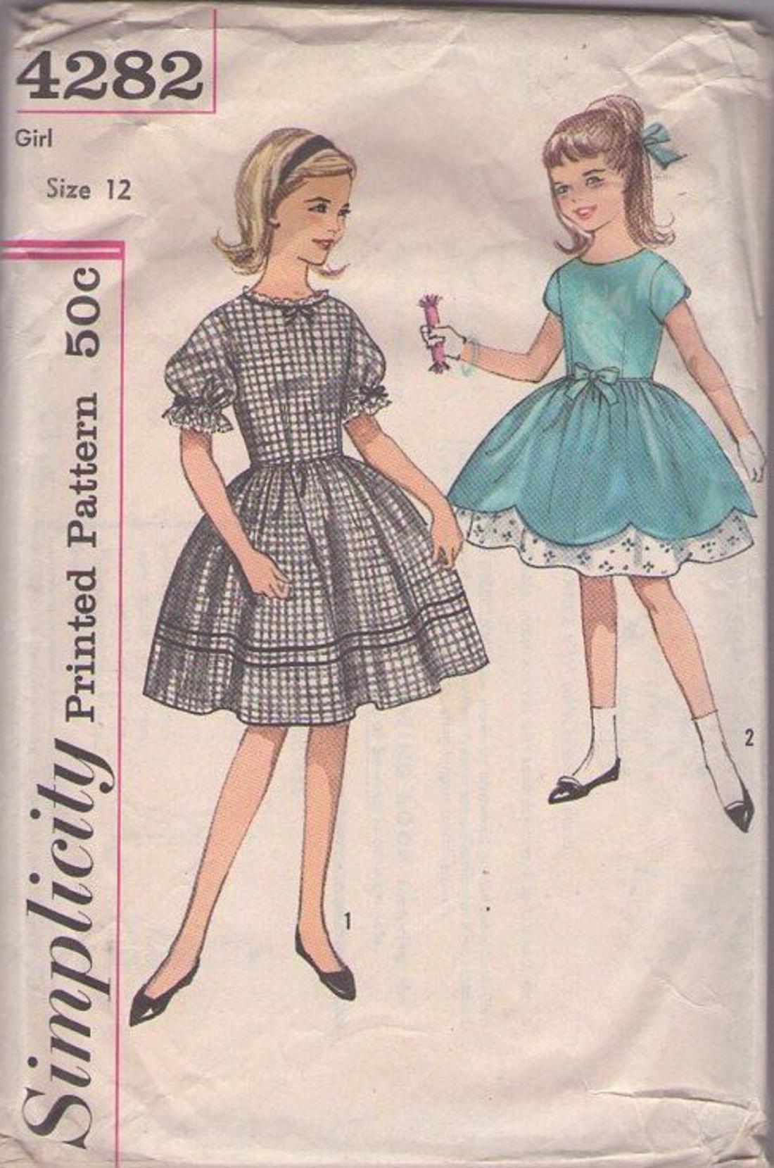 MOMSPatterns Vintage Sewing Patterns - Simplicity 4282 Vintage 60's ...