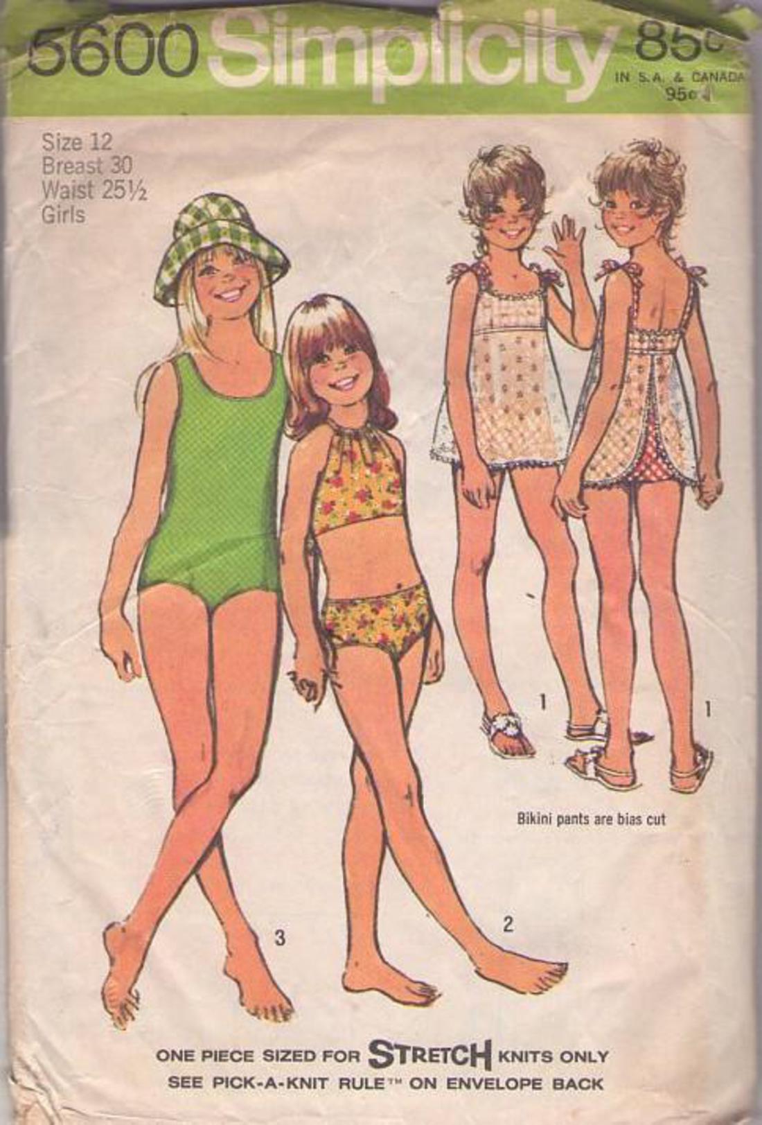 Girls' Underwear - Vintage -  Canada