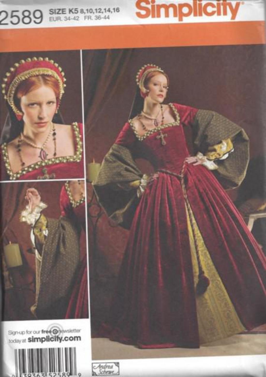 MOMSPatterns Vintage Sewing Patterns Simplicity 2589 Retro 2009