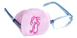 Child Sized Ballet Slippers Eye Patch - Childrens Eye Patch for Glasses