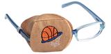 Child Sized Basketball Eye Patch - Childs Eye Patch for Glasses