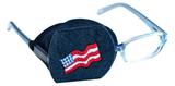 Child Sized Flag Eye Patch - Childrens Eye Patch for Glasses