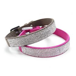 female dog collars bling