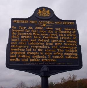 Bullskin Township Historical Society Quecreek Mine Rescue