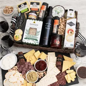 Artisan Charcuterie and Wine Tray