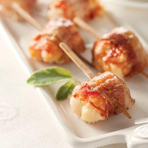 Bacon Wrapped Lobster Tail