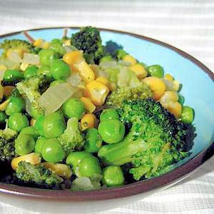 Broccoli Peas and Corn