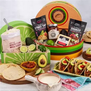 Homemade Tacos and Queso Gift Box