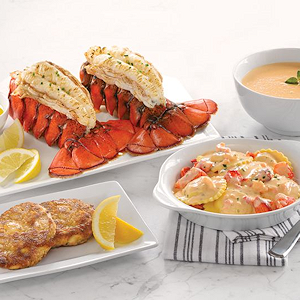 Lots of Love Lobster Dinner. 