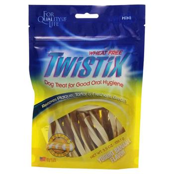 N-Bone Twistix Yogurt Banana Dog Treats - Mini