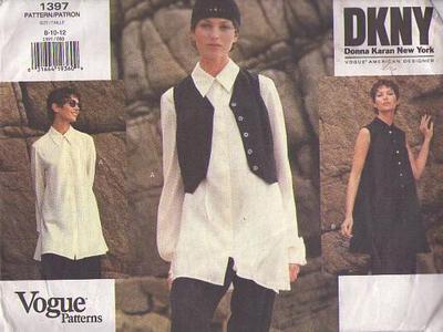 MOMSPatterns Vintage Sewing Patterns - Vogue 1397 Retro 90's Sewing ...