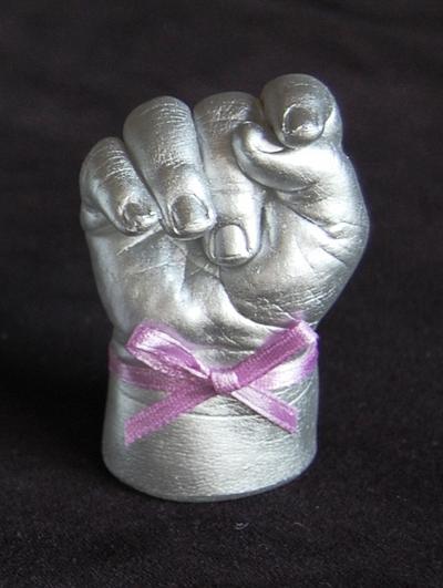Baby hand hot sale sculpture