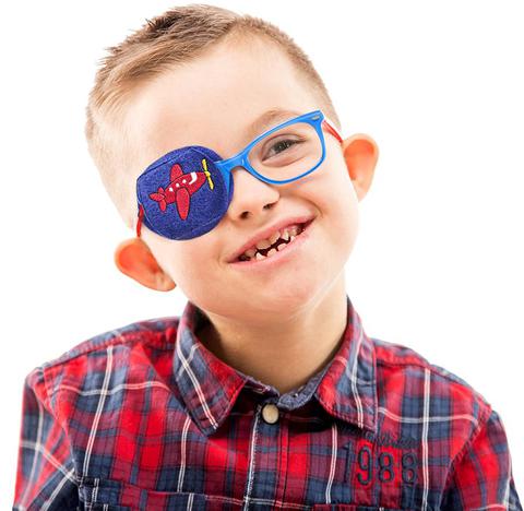 Childs Airplane Eye Patch - Childs Eye Patch for Glasses