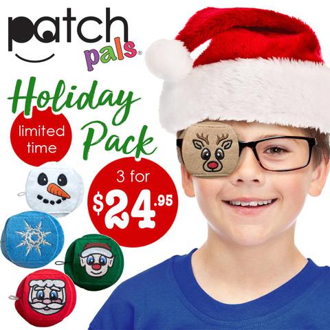 Child Sized Snowflake Eye Patch - Childrens Eye Patch for Glasses