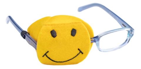 Child Sized Smiley Face Eye Patch - Childrens Eye Patch for Glasses